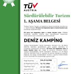 Sürdürülebilir Turizm 1. Aşama Belgesi