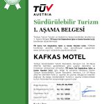 Sürdürülebilir Turizm 1. Aşama Belgesi